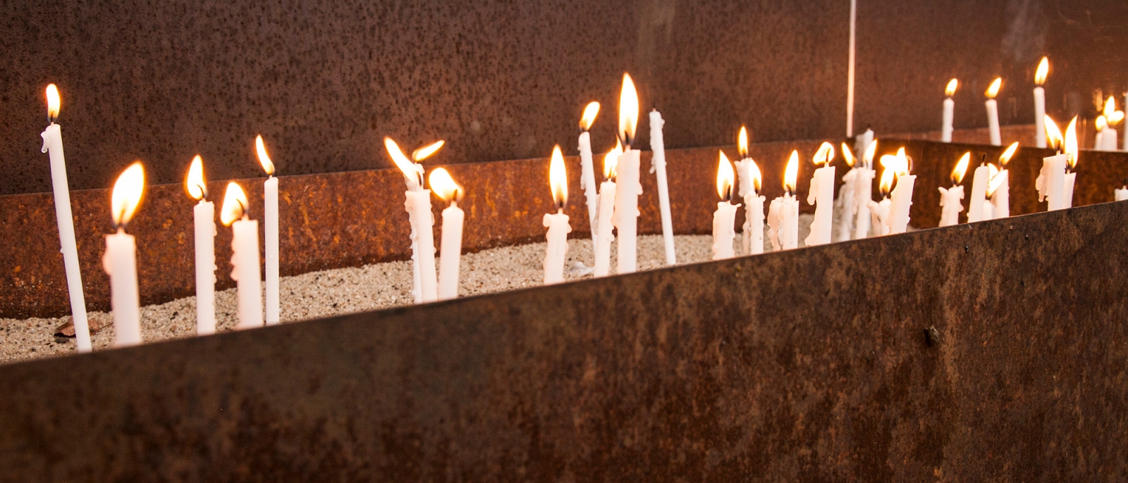 Brennende Kerzen