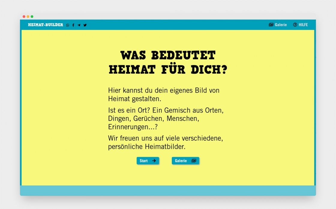 Screenshot Heimatbuilder